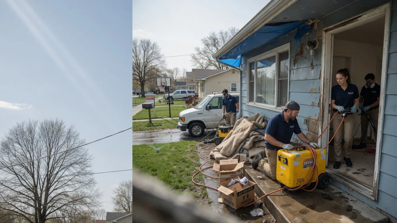 Basement Flood Cleanup in Bowling Green, KY near me